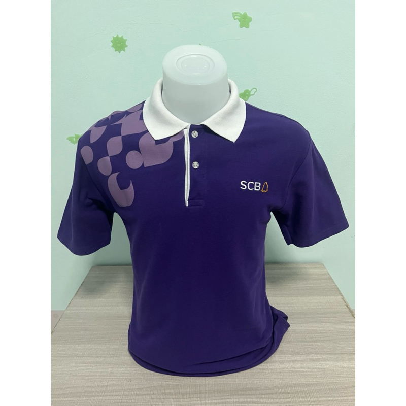 เสื้อโปโล scb อก 38 ผ้ามือ✌️