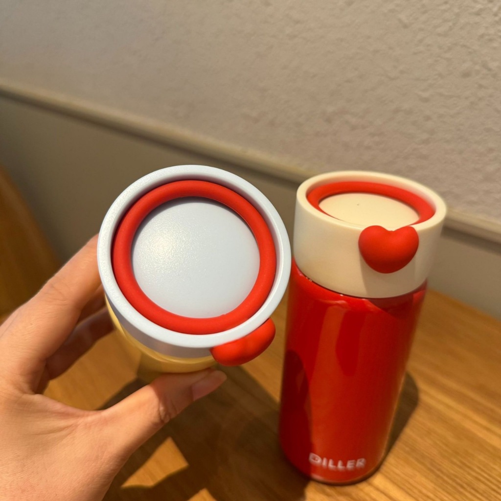 Dillerแท้ แก้วน้ำน่ารัก❤️กระบอกน้ำเก็บความเย็น-ร้อง ขนาด280mlเล็กแบบพกพา สแตนเลส316 - รูปที่ 4