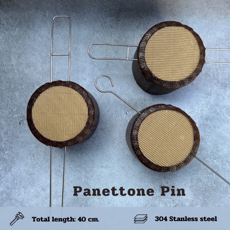 เหล็กเสียบสแตนเลส Panettone pin /เหล็กเสียบบาร์บีคิว