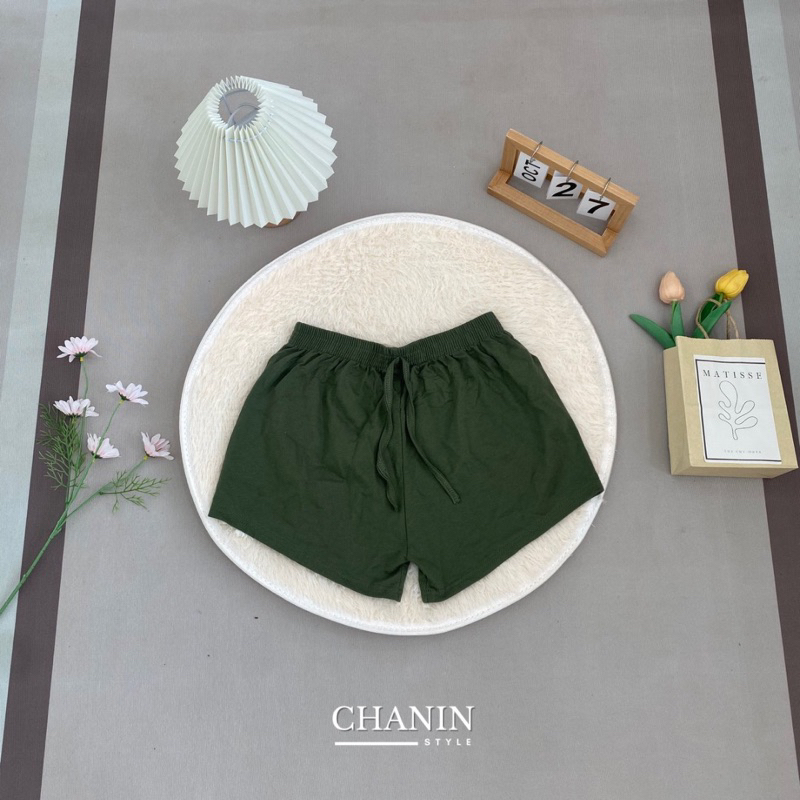 (สั่ง5แถม1) กางเกงลำลองสีพื้น ฟรีไซส์23-40