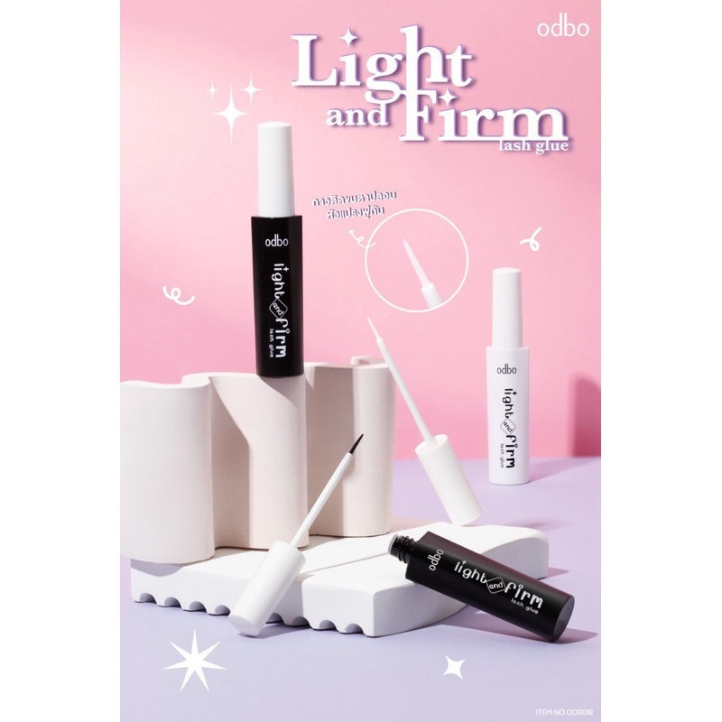 ODBO LIGHT AND FIRM LASH GLUE OD8018 กาวติดขนตาปลอม กันน้ำ ติดทน