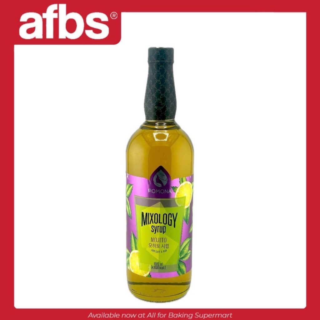 SUPERMART Pomona mixology Syrup Mojito 1000 ml.#1108627