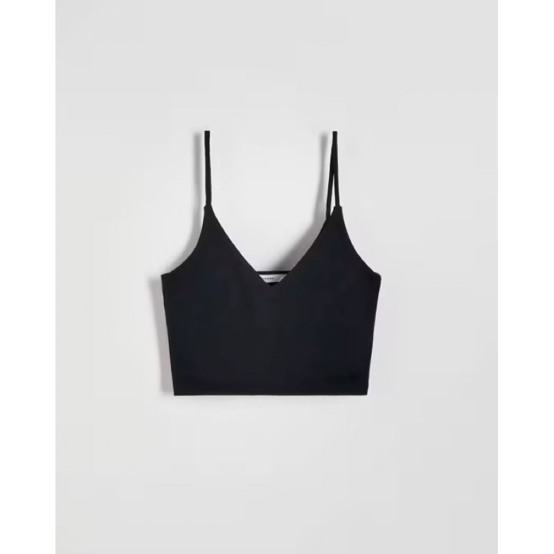 (ของแท้ ) Reserved cami top ครอปสายเดี่ยว มี 3 สี