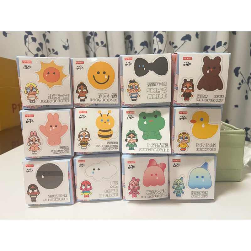 เข็มกลัดติดเสื้อ (แบบเลือกตัว) Crybaby crying again the series