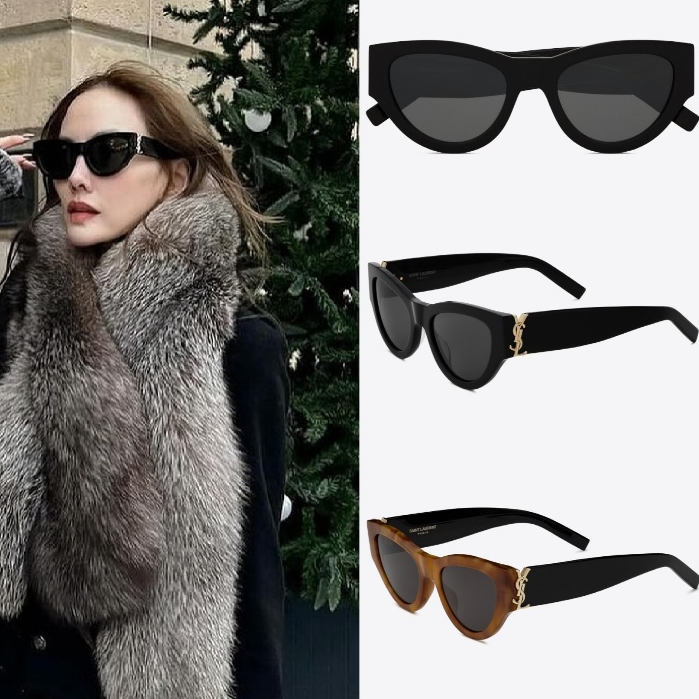 แว่นกันแดด YSL Saint Laurent M94 เรียบหรูดูแพง ของแท้100% รับประกัน2ปีพร้อมอุปกรณ์ครบset