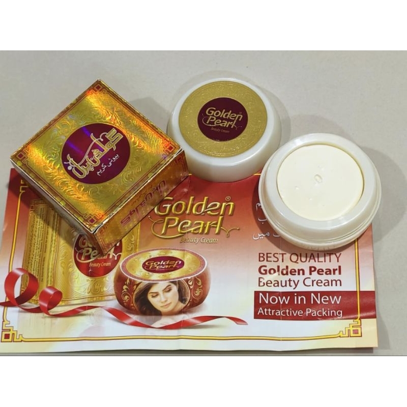 ครีมไข่มุกปากีสถาน ของแท้ Golden pearl Beauty cream (ทอง)