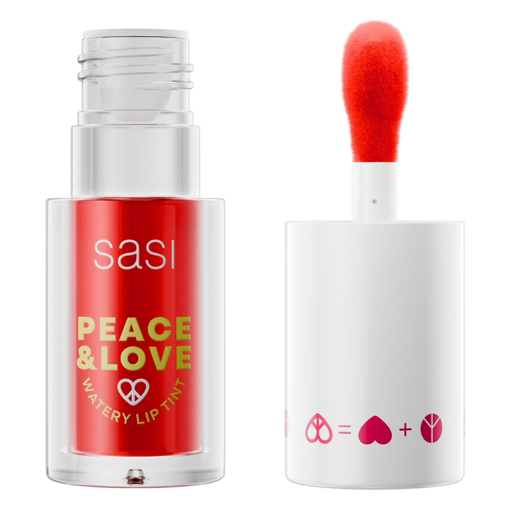 Sasi ศศิ พีซ แอนด์ เลิฟ วอเตอร์รี่ ลิป ทินท์ 05 พีชเด้อ