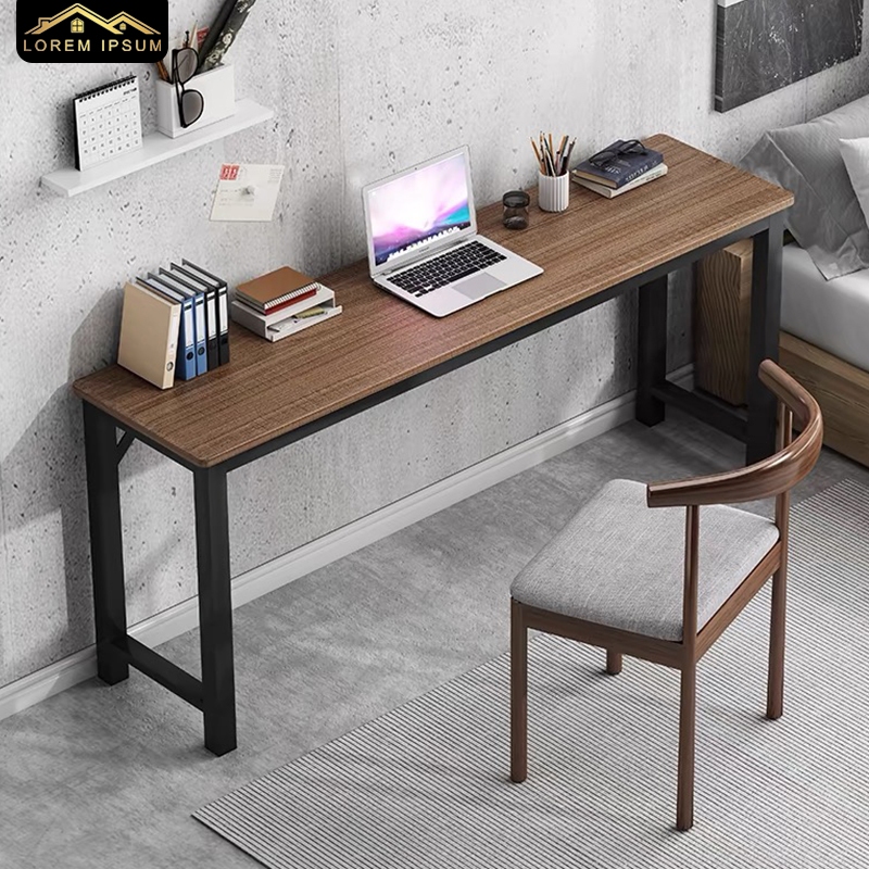 โต๊ะทำงาน 160/140/120/80CM โต๊ะคอม Computer Desk การออกแบบที่เรียบง่าย ประหยัดพื้นที่
