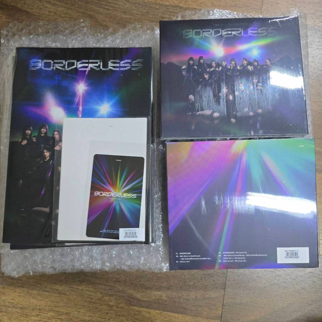 [ใหม่/ไม่แกะ] BNK48 17th Single “Borderless” [CD/MiniPB] A 'มีรูปสุ่ม' ของครบ เก็บปลายทางได้