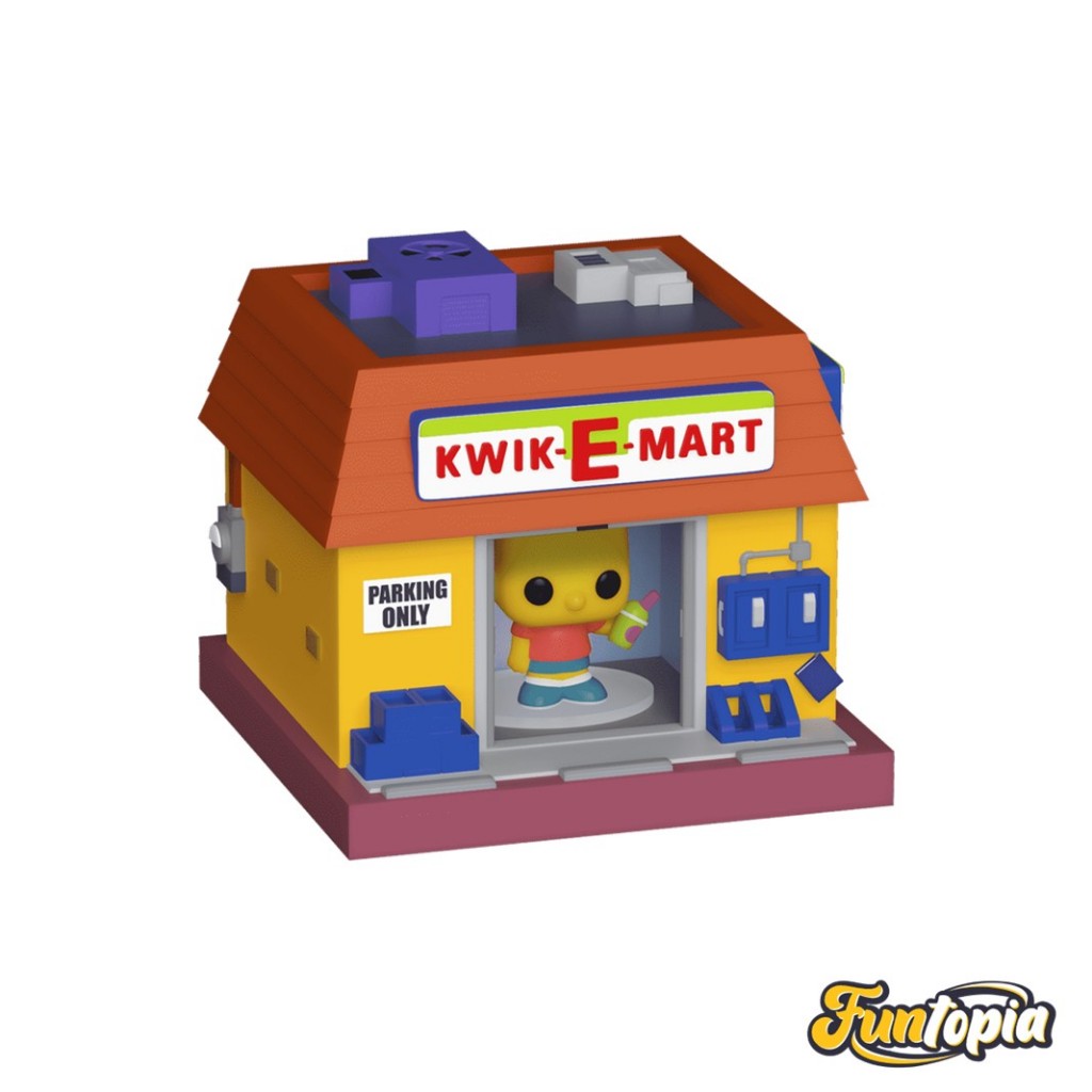 Funko Bitty POP! (83684) - Bart Simpson & Kwik-E-Mart Bitty POP! Town: Simpson