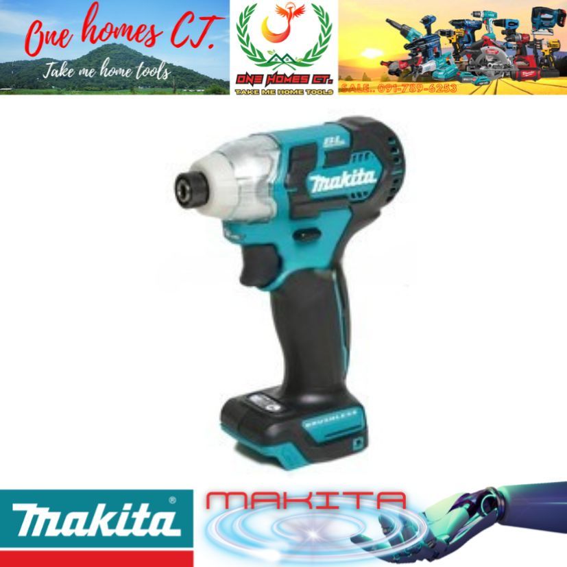 MAKITA รุ่น TD111DZ สว่านอิมแพค 12VMAX ไม่รวมแบตเตอรี่-แท่นชาร์จ (สินค้ามีคุณภาพ..พร้อมจัดส่ง..) # อ