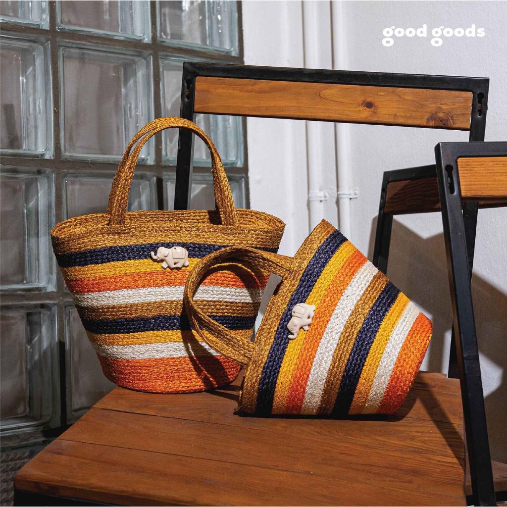 กระเป๋าสานป่านศรนารายณ์ Good Goods