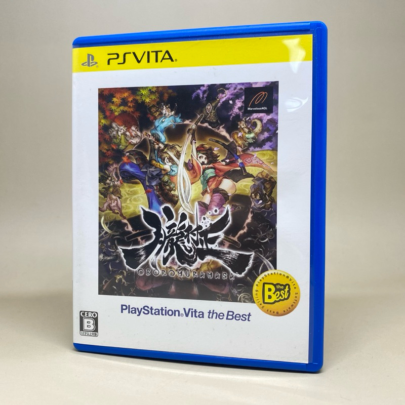 [Rare] Oboro Muramasa PS Vita | แผ่นเกมเพลสเตชั่นวีต้า แท้ | Zone 2 Japan | Japanese | สินค้าแท้ ใช้