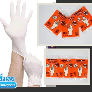 (36 คู่) ของแท้ ถุงมือยางPVC (ข้อยาว) ตราเสือ เหนียว หนา สินค้าสั่งตรงจากโรงงาน พร้อมจัดส่ง
