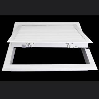 บานรับแสง บานระบายอากาศ ช่องลม สี่เหลี่ยมผืนผ้า ขนาดขอบ 2.5