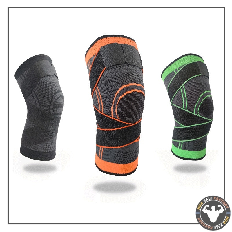 ยืดหยุ่น สําหรับเล่นกีฬา สนับเข่า สําหรับออกกําลังกาย ฟิตเนส วิ่ง ปลอกพยุงหัวเข่า 1 pcs