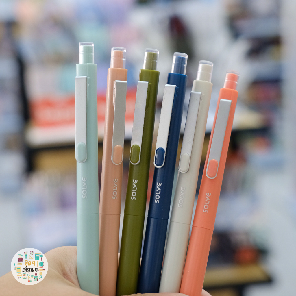 ปากกาเจลแบบกด Oniso Slove Gel Pen ONI-9112 0.5mm