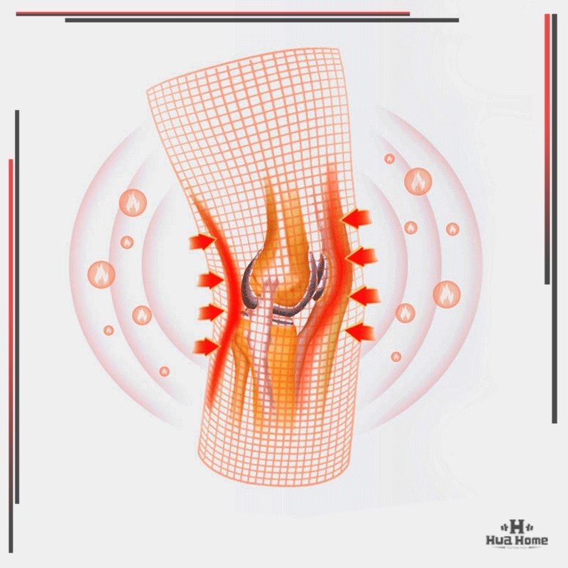แผ่นรัดเข่า แบบทำความร้อนด้วยตัวเอง แม่เหล็กบำบัด สนับเข่าแก้ปวด สามารถขยายหลอดเลือด และล้างเส้นเมอริเดียน - รูปที่ 7