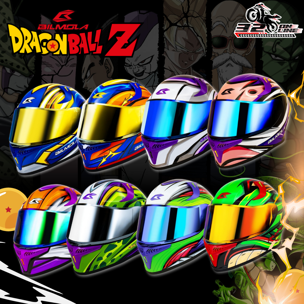 หมวกกันน็อค Bilmola Rapid RSLT x Dragon Ball Z!!320sp.online