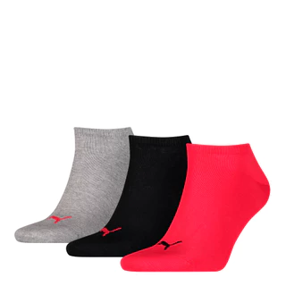 PUMA ถุงเท้า Sneaker Plain แพ็ค 3 คู่ UNISEX SNEAKER PLAIN 3P - 701231171