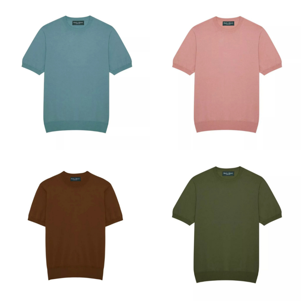 รุ่นเดิม Made to Mature Ribbed Knit Tee - เสื้อถักคอกลม