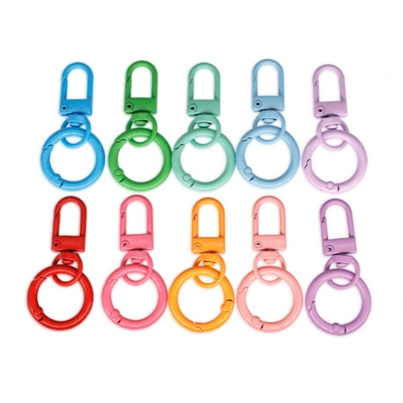 พร้อมส่ง ตะขอพวงกุญแจ ถอดแยกชิ้นได้ พร้อมส่งในไทยจ้า