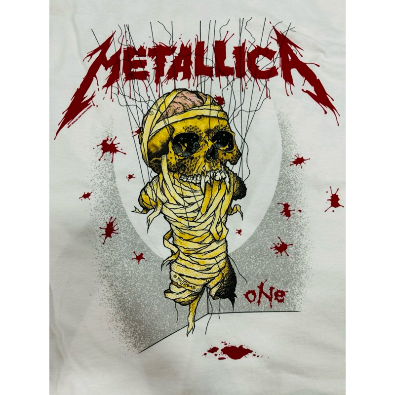 เสื้อวง Metallica One Landmine ลิขสิทธิ์แท้💯