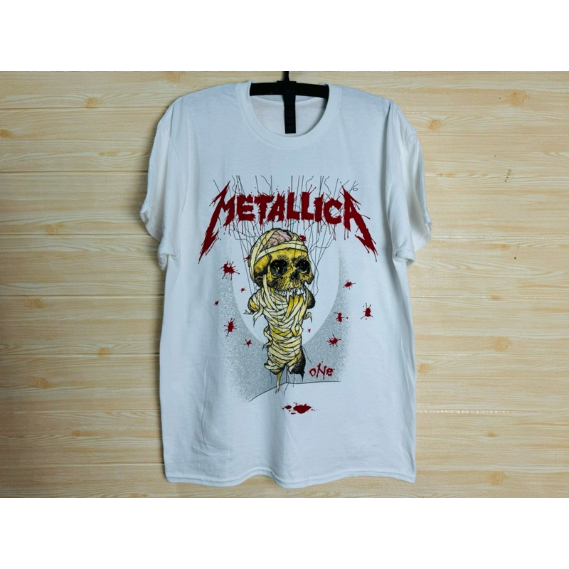 เสื้อวง Metallica One Landmine ลิขสิทธิ์แท้💯