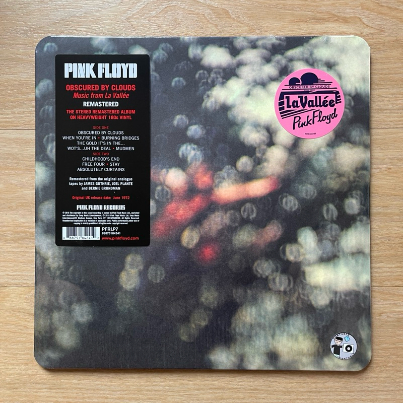 แผ่นเสียง Pink Floyd - Obscured By Clouds ,Vinyl, LP, Album, Reissue, Remastered, USA มือหนึ่ง ซีล