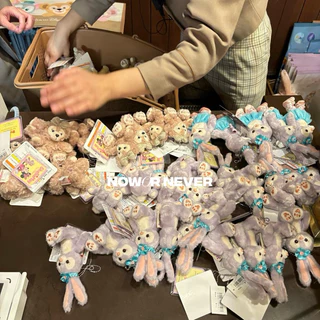 โค้ดลด 20%🧸 /พร้อมส่ง/ พวงกุญแจ Duffy & friends ของแท้ 100% 🇯🇵 Linabell Stellalou ShellieMay หิ้วจาก Disney Sea Japan