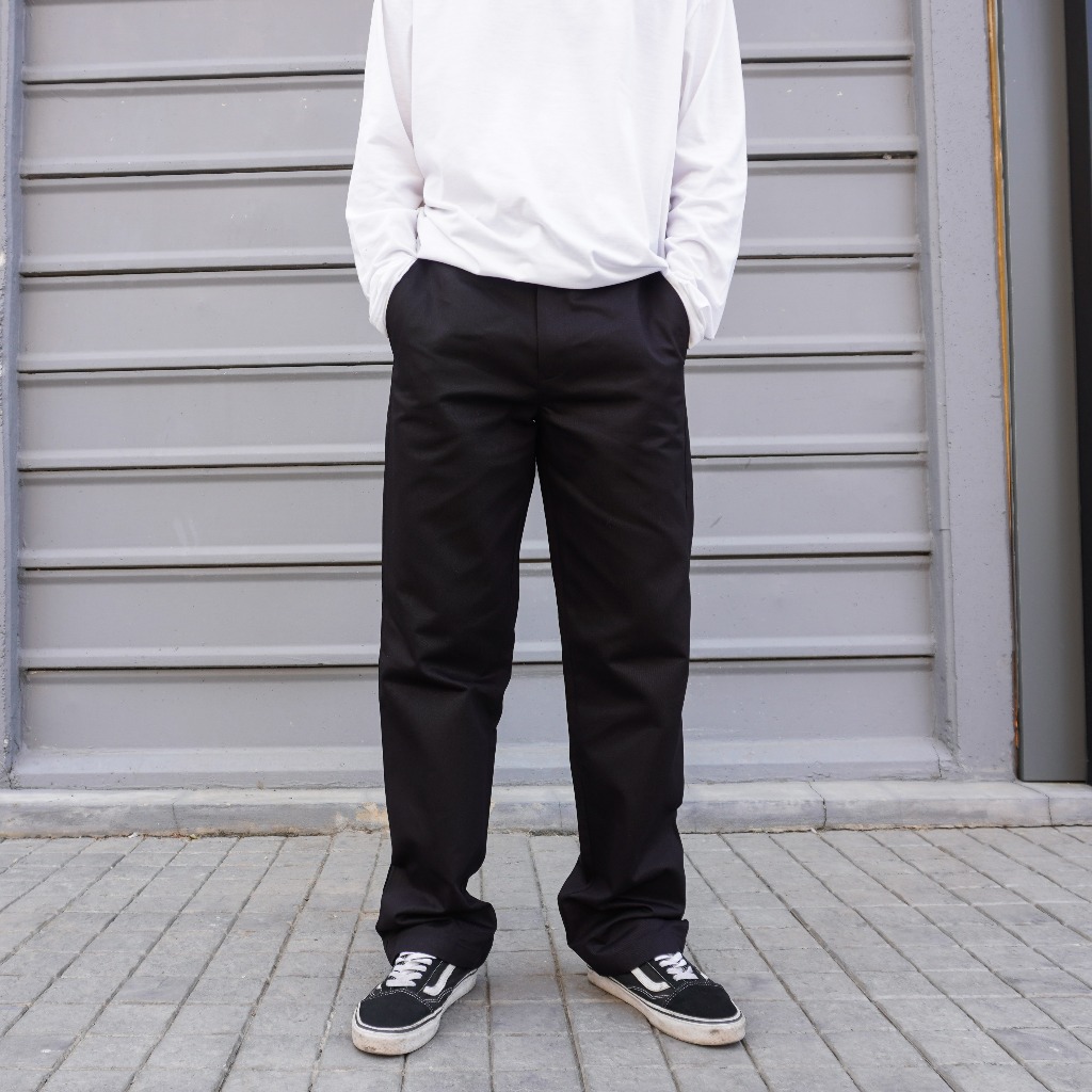 กางเกงขายาว DK-WP 874 กระบอกใหญ่ 4 กระเป๋า ผ้าเวสปอยท์แท้ ซิปไม่แตก ผ้าปั้นเฟดได้