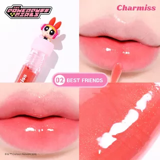 ลิปกลอส ฉ่ำวาว ลิปกลิตเตอร์ The Powerpuff Girls คละลายEverything Nice Glitter Lip Gloss 2.2 g เนื้อกลอสบางเบา ไม่เหนียว
