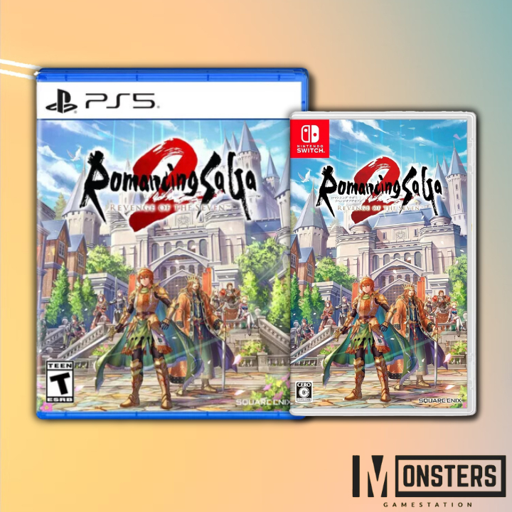 Romancing SaGa 2: Revenge of the Seven (พร้อมส่ง) (PLAYSTATION 5)(NINTENDO SWITCH)