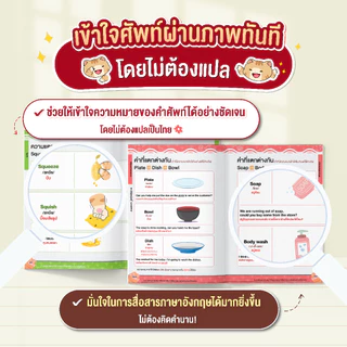 หนังสือ เก่งศัพท์จากภาพ เรียนง่าย ใช้ได้จริง by ครูพี่แอน พร้อมวิดิโอสอนออกเสียง