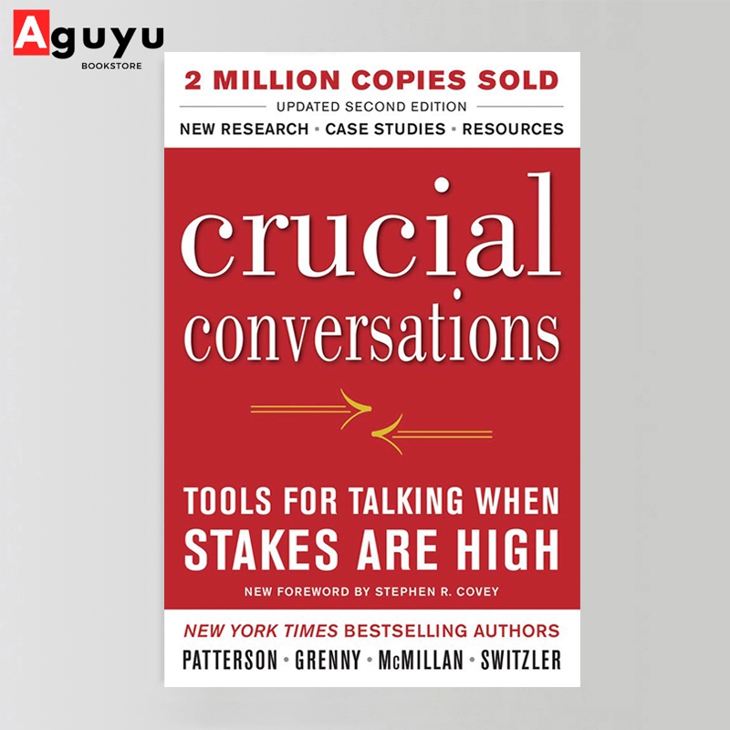 【หนังสือภาษาอังกฤษ】Crucial Conversations: Tools for Talking When Stakes are High