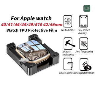ฟิล์ม TPU ลงโค้ง ช่วยติด ของ A watch film iwatch Series 11 10 9 8 7 6 SE /5 4 / 3 / 2 / 1 ฟิล์มสําหรับแอปเปิ้ลวอช