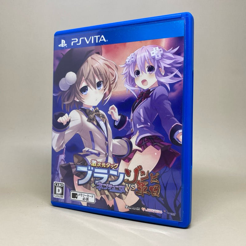 Geki Jigen Tag Blanc + Neptune Vs. Zombie Gundan PS Vita | แผ่นเกมเพลสเตชั่นวีต้า แท้ | Zone 2 Japan