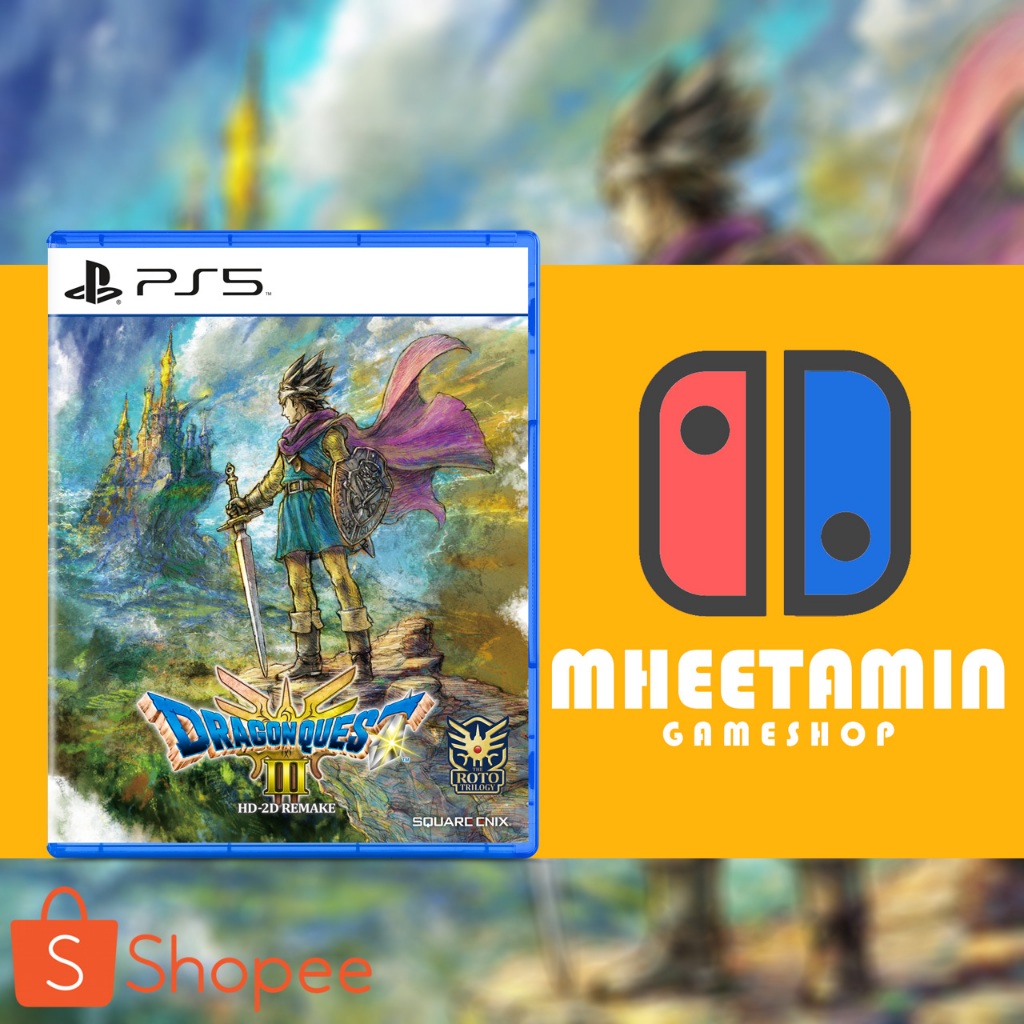 DRAGON QUEST 3 HD-2D Remake [PS5] [Z3/ASIA] [มือ1]