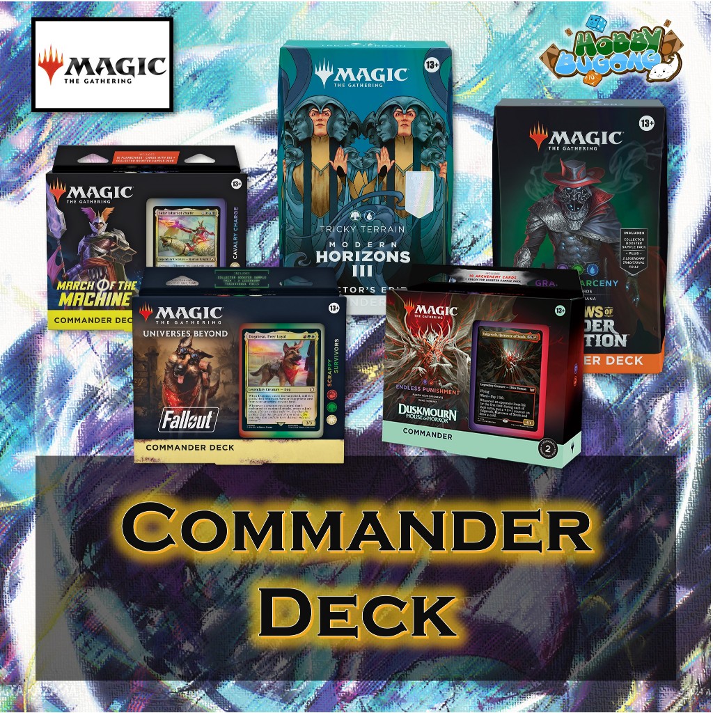 MTG Commander Deck แยกกล่อง