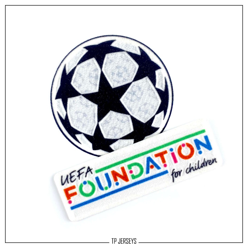 อาร์ม UCL Starball + Foundation 2024-25 ของแท้