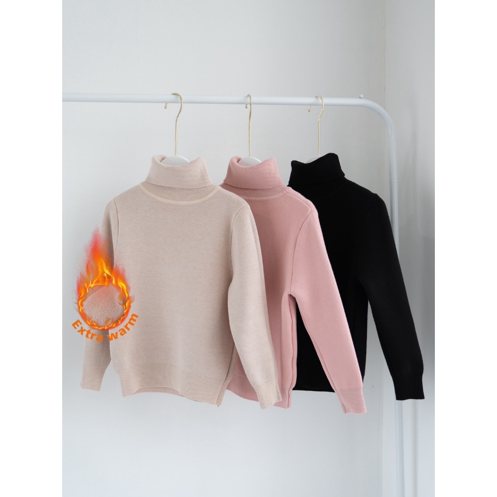 KS005 Kids  extra warm Turtleneck