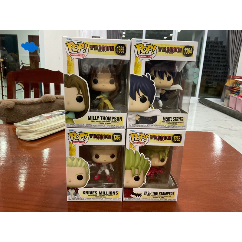 funko pop trigun animation