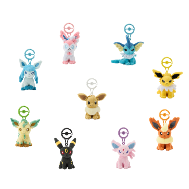 [Direct from Japan] Pokemon Mascot with Carabiner Eevee Friends Japan NEW