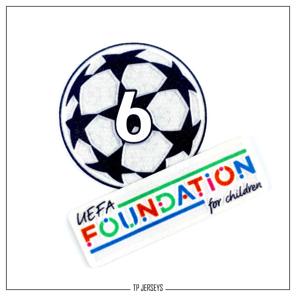 อาร์ม UCL Starball #6 + Foundation 2024-25 ของแท้