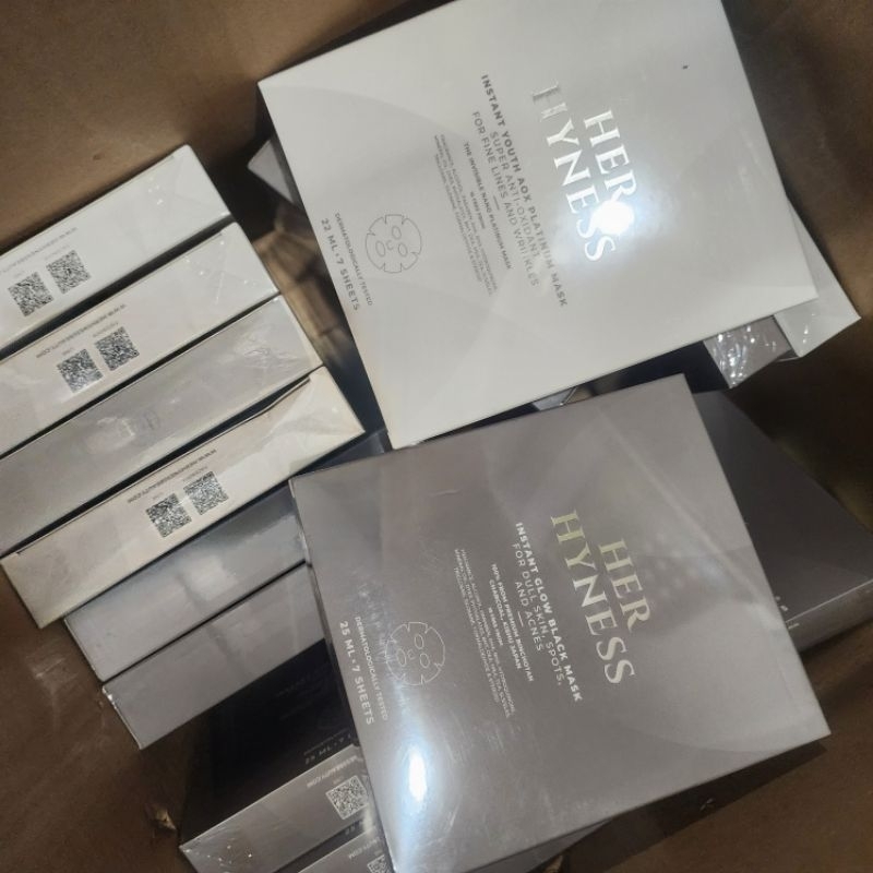 mask her hyness แบบกล่อง7แผ่น