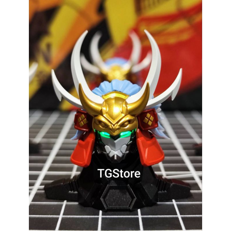 (พร้อมส่ง) 1/100 Takeda Shingen หัวโมเดล ของแท้100% (moshowtoys)