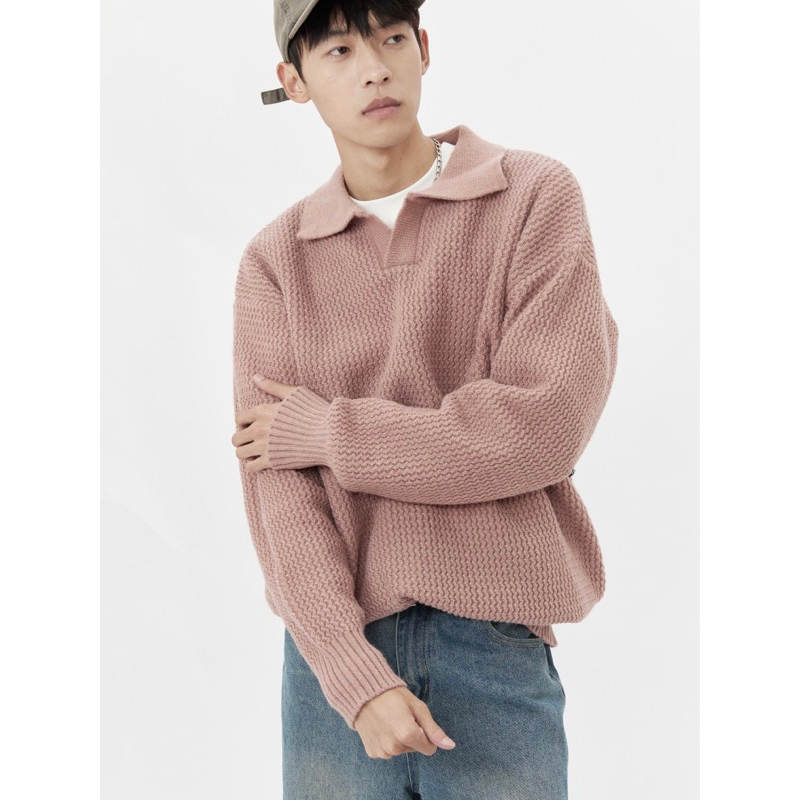 Pullover Sweater for men เสื้อสเวตเตอร์แขนยาว