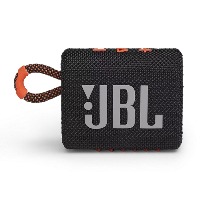 ลำโพงบลูทูธ Go3 Black&Orange ฟรีกระเป๋าลำโพง ลำโพงไร้สายพกพา กันน้ำ Bluetooth Speaker GO 3 สีดำส้ม รับประกัน1ปี