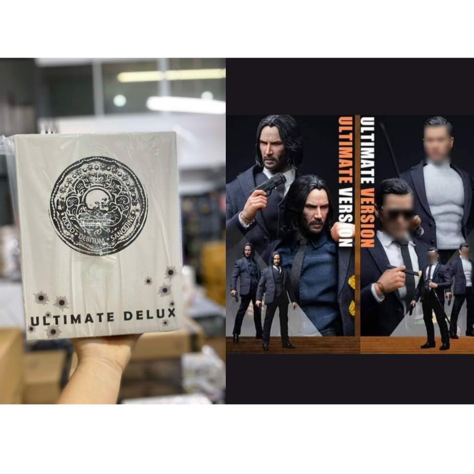 Aton Custom 1/12 : John Wick 4-John Wick & Caine Ye man Ultimate Ver. (แพ็คคู่ชุดใหญ่)