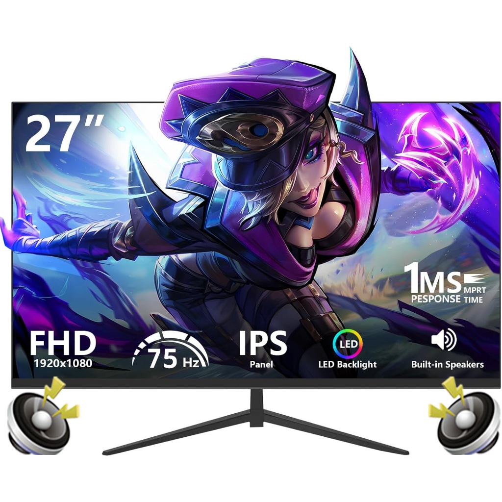 Monitor PC 165HZ 2K/4K IPS Monitor 27 นิ้ว 180hz IPS คอมพิวเตอร์ Gaming Monitor